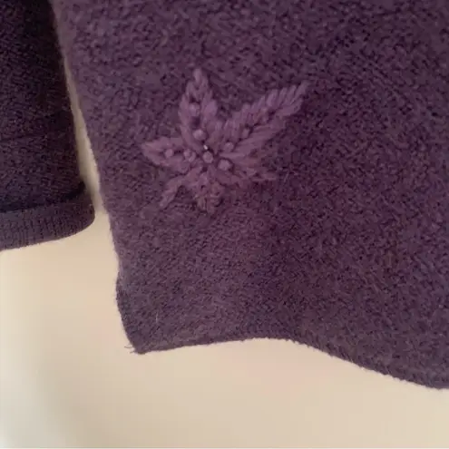 Cabela's Cabela’s Women’s Wool Shirt Sweater Coat Jacket Purple Medium