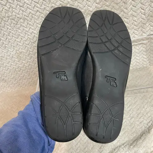 Thom McAn Classic Black Leather Tassel Dark Academia Preppy Loafer Size 8.5W