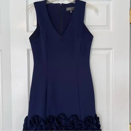 Donna Ricco dress cupcake embellished ruffle hem cocktail wedding 4