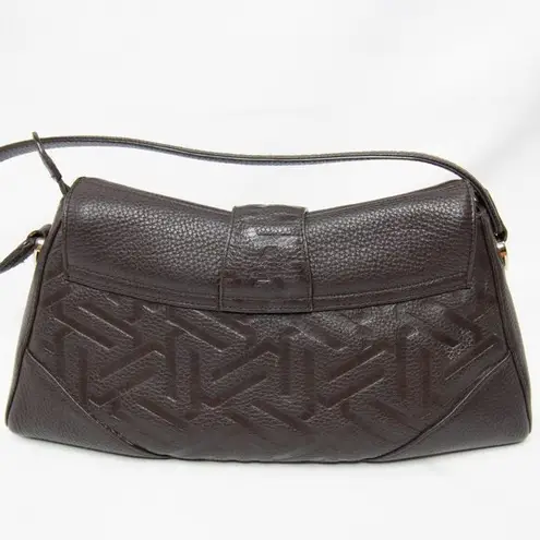 Vintage Dunlop Leather handbag, shoulder bag Brown