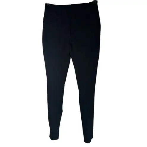 AREA Zipper Brief Leggings in Black Small New Womens Skinny Crystal Pants