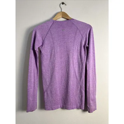 Lululemon Swifty Tech Long Sleeve Size 6 Heathered Moonlit Magenta