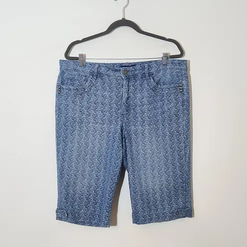 Blue Print Denim Pedal Pushers Size 16 Bandolino Brady Shorts