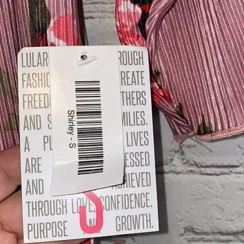 LuLaRoe NWT  Shirley Pink Floral Kimono