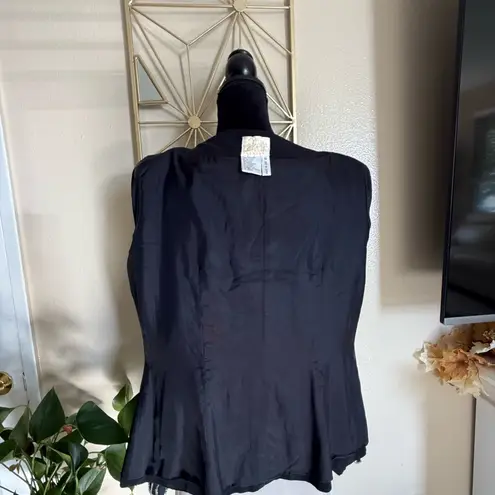 La Belle Black Formal Jacket Size 14