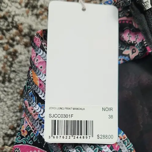 Zadig & Voltaire Joyo Long Print Mandala Skirt 38