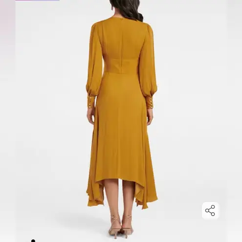 EVER NEW MELBOURNE LONG SLEEVE MAXI DRESS Orange Size 6