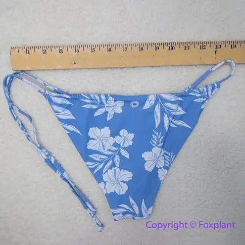 NEW Rhythm Leila Tie Side Hi Cut Pant in Whisper Blue, size XL Blue