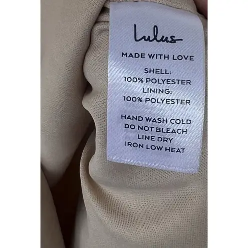 Lulus Glam Ma'am Gold Sequin Bodycon Mini Dress Women’s Size Medium Bridal Party