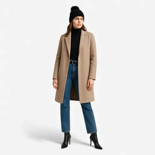 ZARA Open Front Lapel Coat Size S