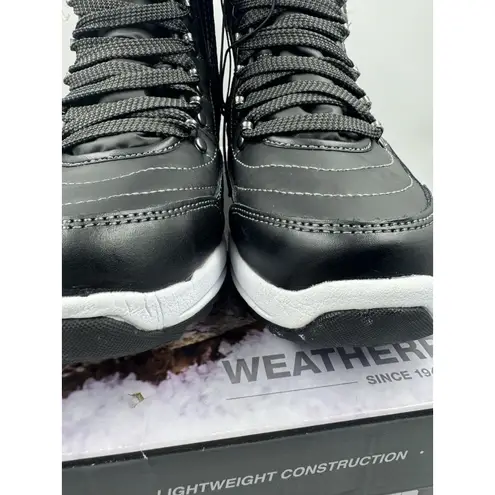 Weatherproof Katie Gray Winter Boots 1132649 Lace Up Side Zip Women’s Size 7