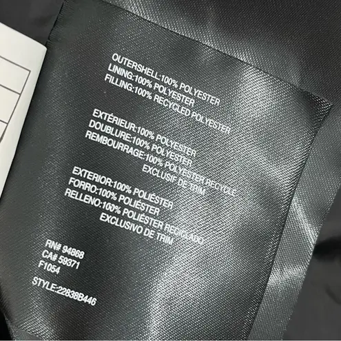 Bernardo NWT Anthropologie Wrap Puffer Jacket Plus Size 1X Black Belted Coat