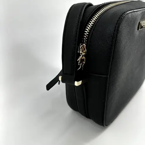 Kate Spade  Newbury Lane Cammie Camera Bag Leather Adjustable Black One Size