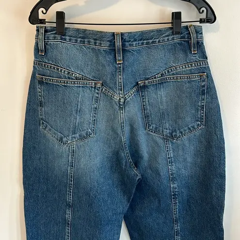 frame denim Frame Ultra High Rise Barrel Jeans in Longshore