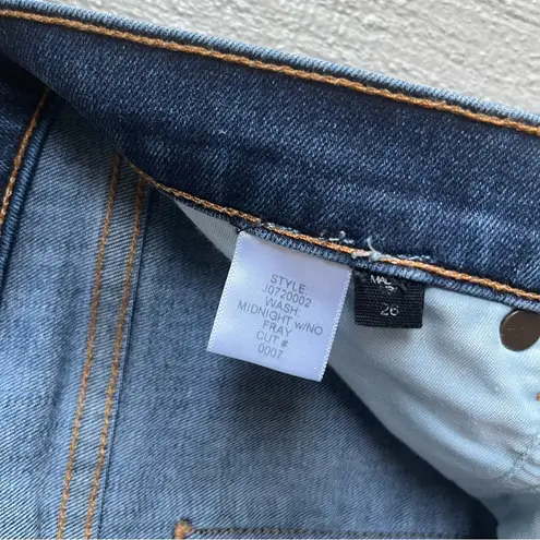 Veronica Beard Jeans Brooke 8.5 Skinny Jeans in Midnight Wash Women’s 26