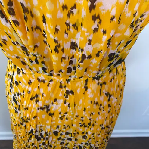 Derek Lam 10 Crosby Pleated Asymmetrical Midi Dress