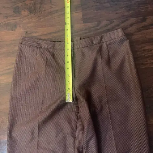 Escada brown and white polka