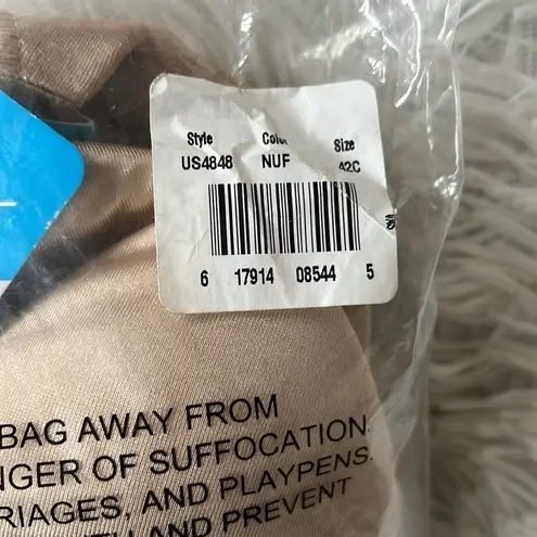 Playtex New Love My Curves Incredibly Smooth Concealing Petal Underwire Bra 42C