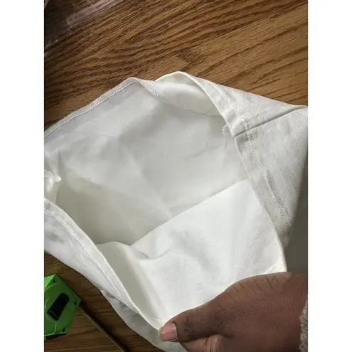 Lulus  Womens Dress M Sexy Bodycon White Sleeveless Bachelorette Wedding Dress