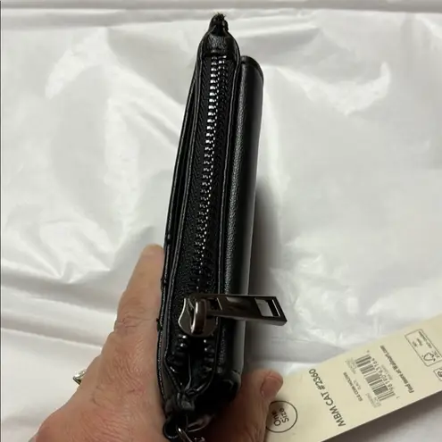 NWT PU leather Black Wallet