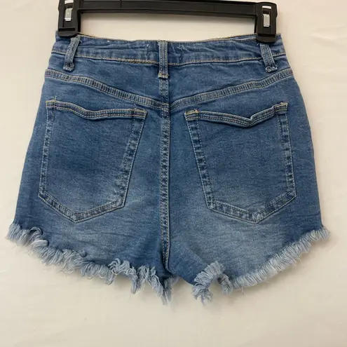 Love Tree Denim Cutoff Frayed Jean Shorts – Size S – Excellent Condition (M1)!! Blue