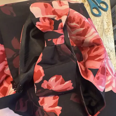 KATE SPADE New York Dress Sz 8 Rambling Roses Floral Bow Strap A