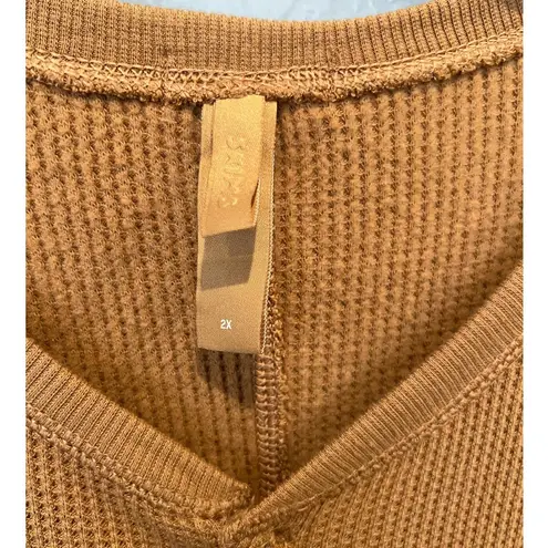 SKIMS Waffle One-Piece Jumpsuit Size 2X