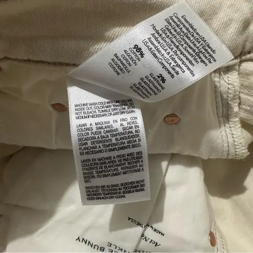 Mother Superior Denim The Buckle Bunny Rider Ankle Jeans in Act Natural size 32