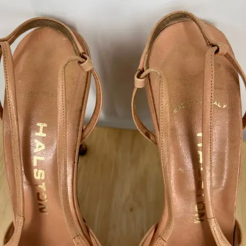 Halston Heritage Vintage 80’s Women's Nude Heels vintage