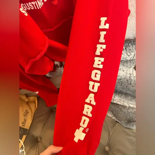 Lifeguard  Augustine Beach Cropped Hoodie