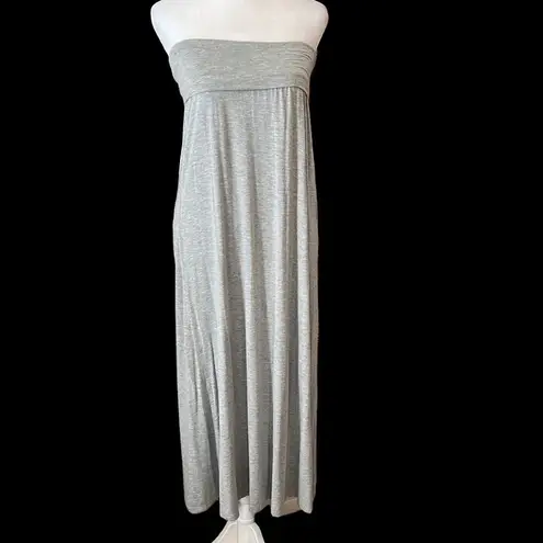 Kismet heathered grey maxi skirt or strapless dress so many style options GUC Gray Size undefined