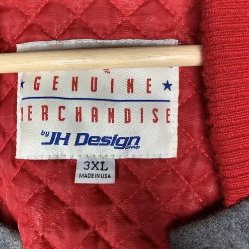 VTG San Francisco GIANTS RARE GRAY/RED Wool Jacket JH Design, Genuine Merch 3XL Gray Size undefined