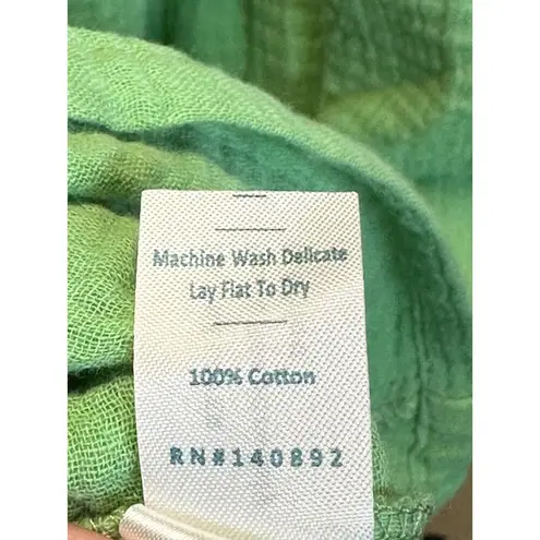 Marine layer Women's Size Large Jade Sheen Jude Flutter Sleeve Midi Dress NWT