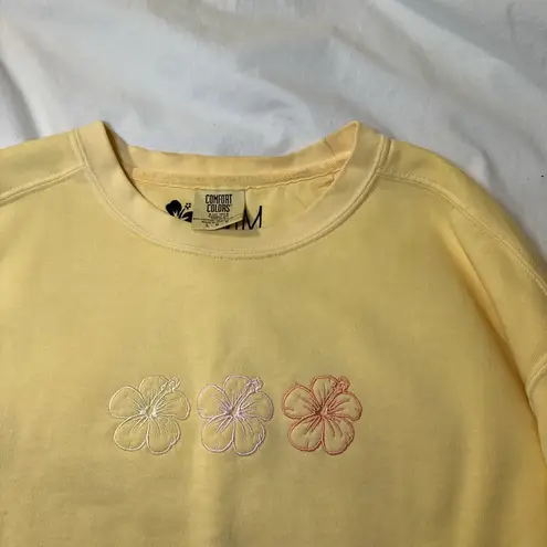 Comfort Colors Yellow Beach Sweatshirt