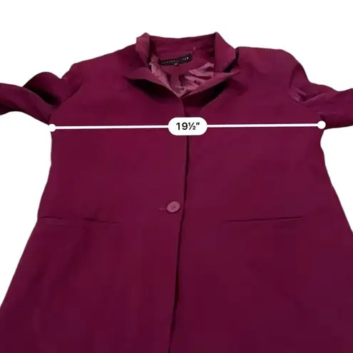 Endless Rose RTR Endless Rose Purple Pink Single Breasted Long Sleeve Blazer Sz L