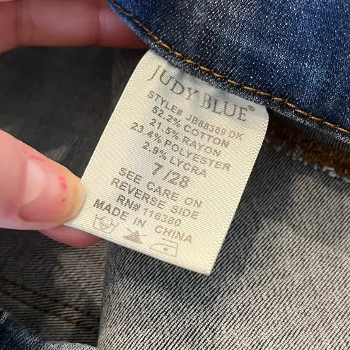 Judy Blue  Boyfriend Fit Pull on Jeans size‎ 7/28