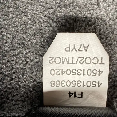 The North Face  Fleece Pullover‎ Quarter Zip Gray Athleisure Womens Size M