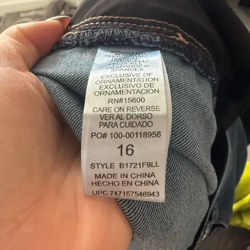 Democracy Women’s 16 Ab Solution Dark Wash Ankle Jeans