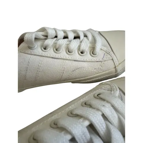 Superdry Women's White Blue Stitch Sneakers Size 6 NEW NWOB