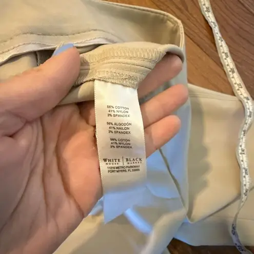 White House | Black Market  NWT Perfect form chino crop pant size 6