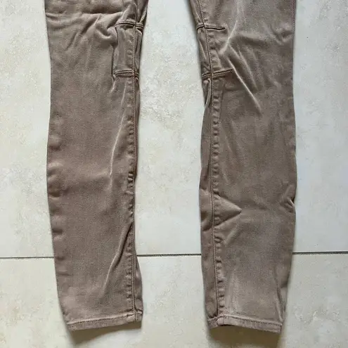 Helmut Lang Tan Light Brown Skinny Jeans USA Made Size 28