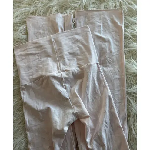 SKIMS Cotton Jersey Foldover Pant Barely Pink Size Small