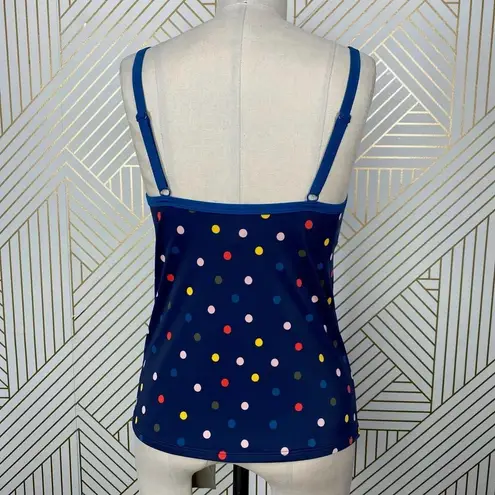 Boden Milos Cup Size Tankini Top Navy Spot Blue