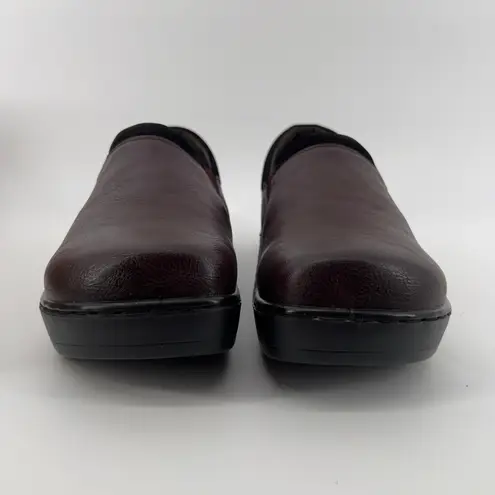 Glolily Women 7.5 Jenny II Comfort Clogs Red Burnished Lightweight‎ Work Shoe