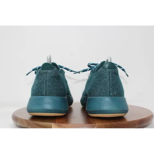Allbirds Shoes Womens Size 9 Teal Wool Runner Merino Casual Lace Up Comfort