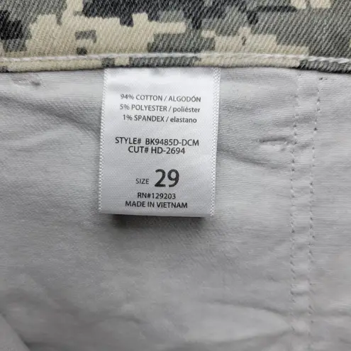 Hidden Jeans Gorpcore Cargo Utility Wide Leg Pants Size 29 Tactical Streetwear Y2K