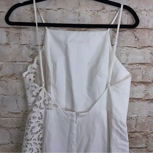 Rebecca Taylor Agnes Embroidery Dress in Milk Size 8 NWT