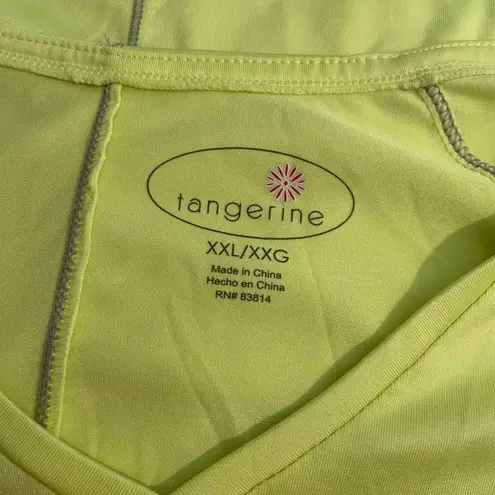 Tangerine XXL Yellow Athletic Shirt