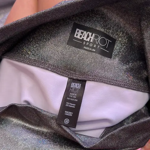 Beach Riot SPORT OMBRE HOLOGRAPHIC LEGGINGS