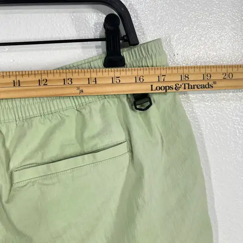 Cotopaxi Women's Shorts L Green Ripstop Quick Dry Drawstring Outdoor Hiking